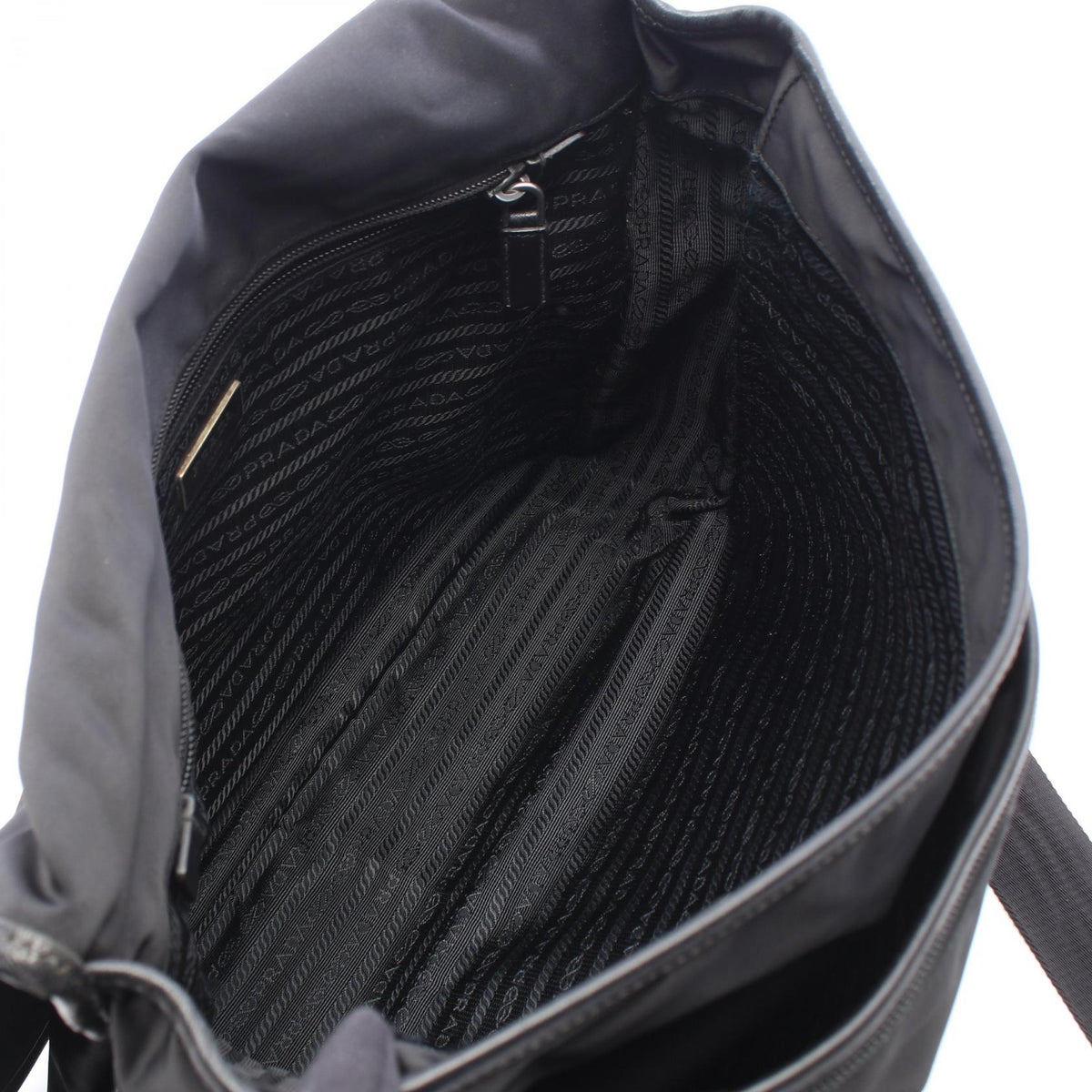 Prada Nylon Leather · Messenger Bag
