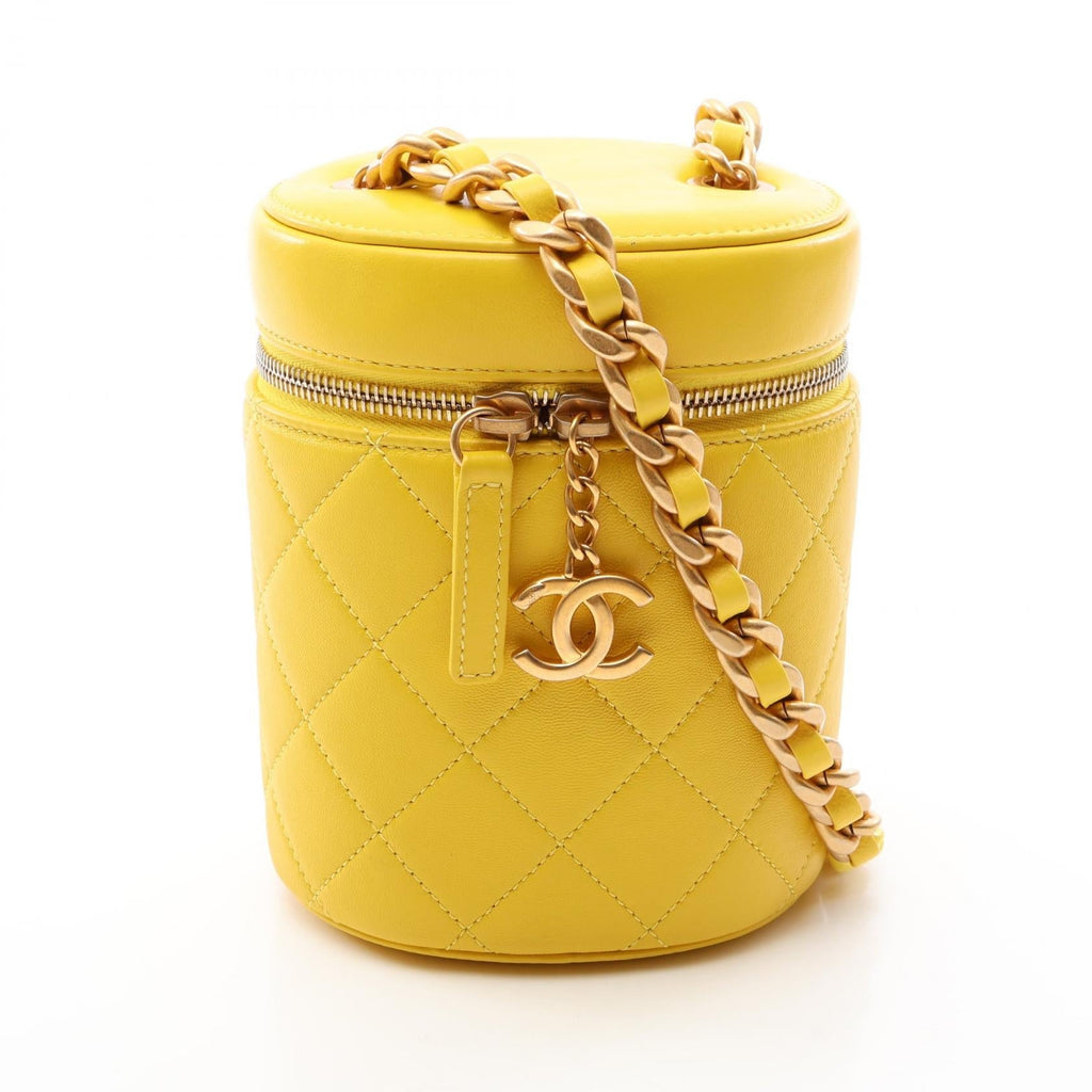 CHANEL Matelassé Vanity · Lambskin