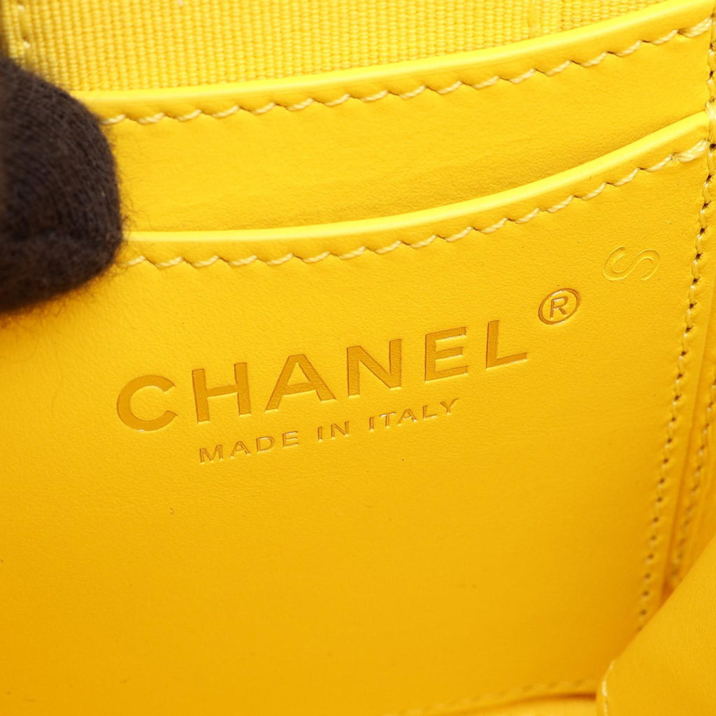 CHANEL Matelassé Vanity · Lambskin