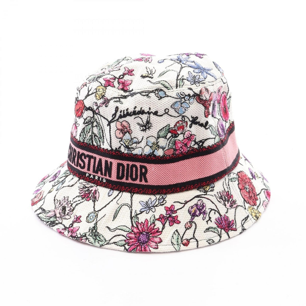 Dior · D-Bobby Florilege Embroidery Bucket Hat