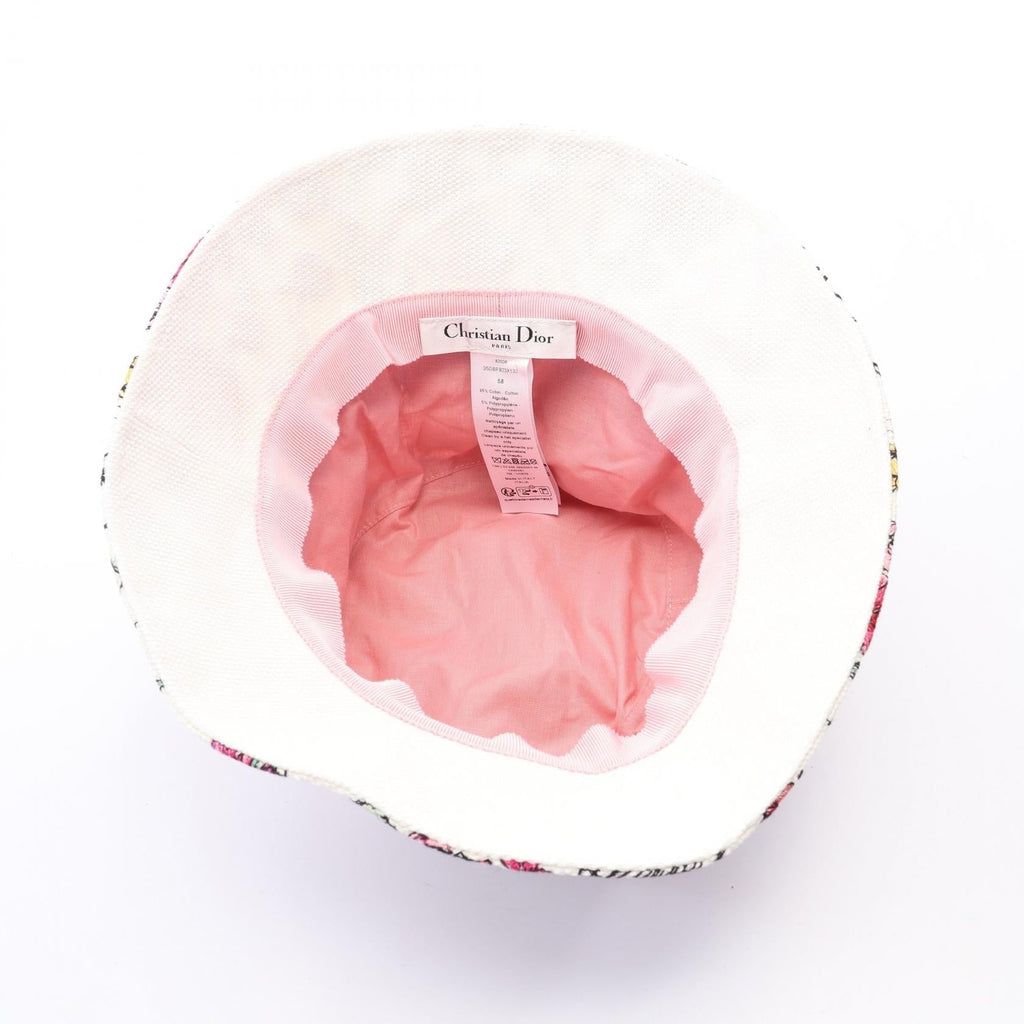 Dior · D-Bobby Florilege Embroidery Bucket Hat