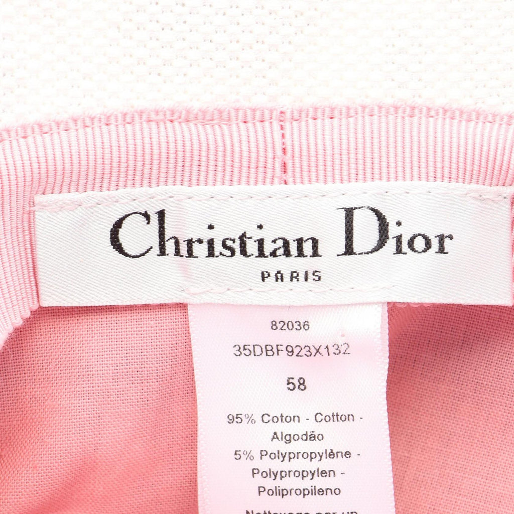Dior · D-Bobby Florilege Embroidery Bucket Hat