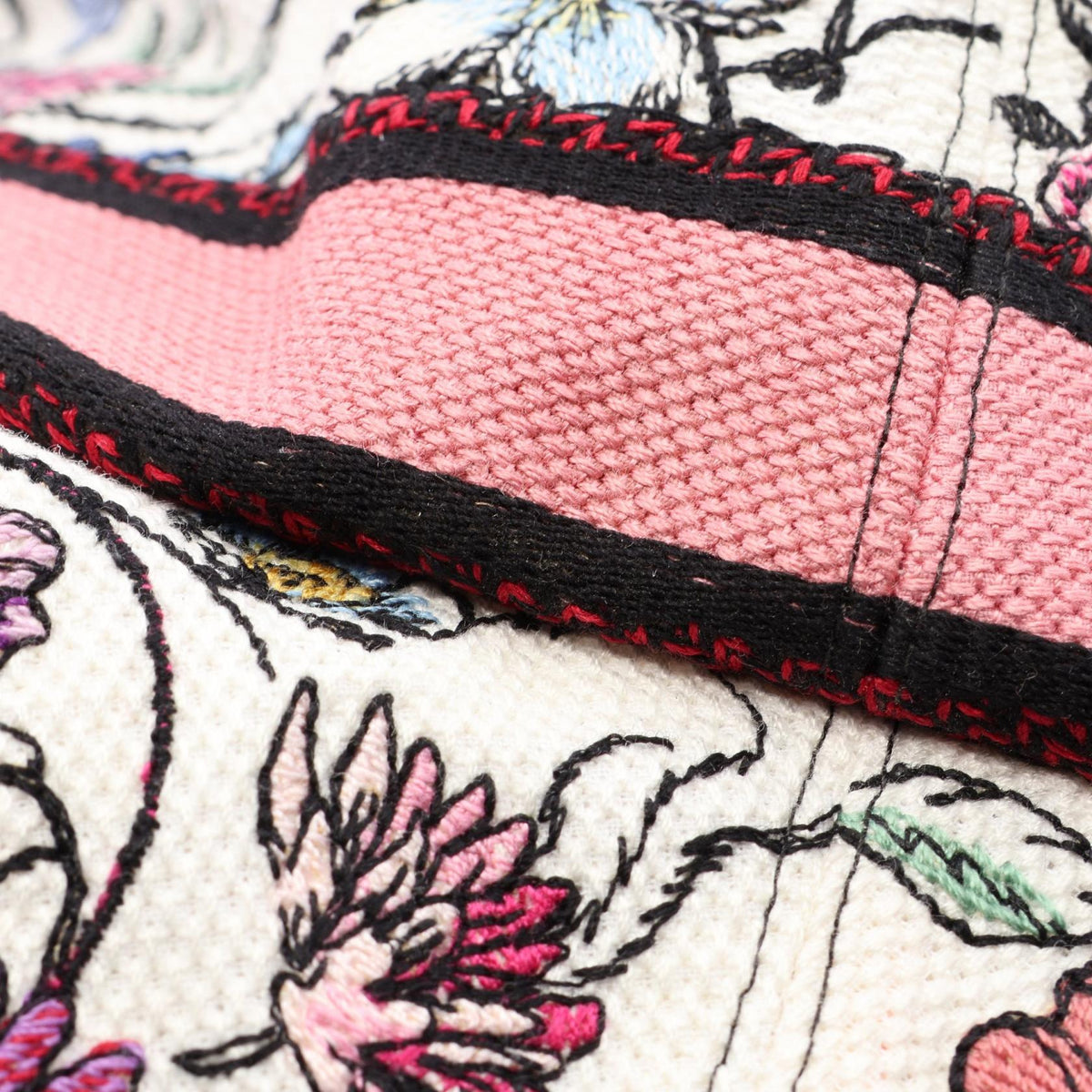 Dior · D-Bobby Florilege Embroidery Bucket Hat