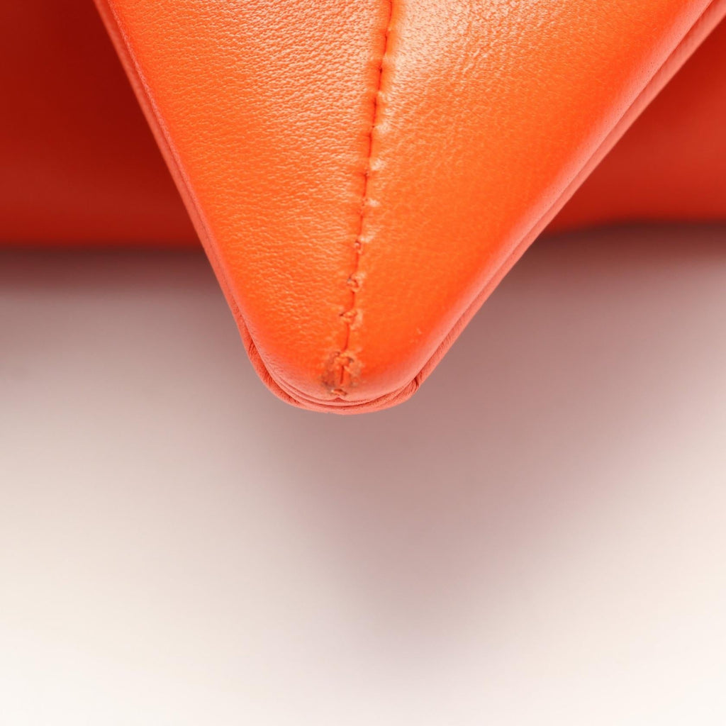Bottega Veneta Triangle Flap Clutch