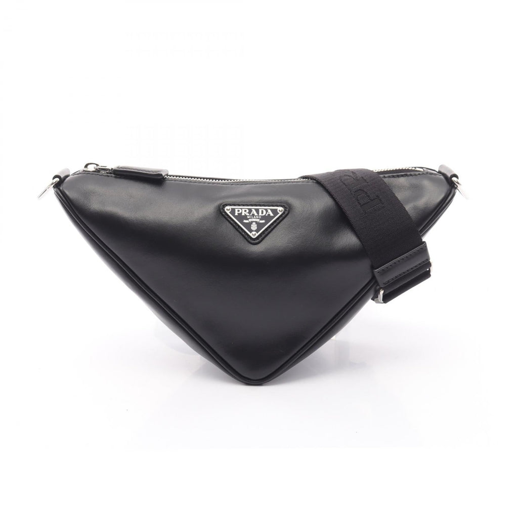 Prada Triangle Crossbody · Leather