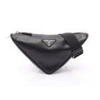 Prada Triangle Crossbody · Leather