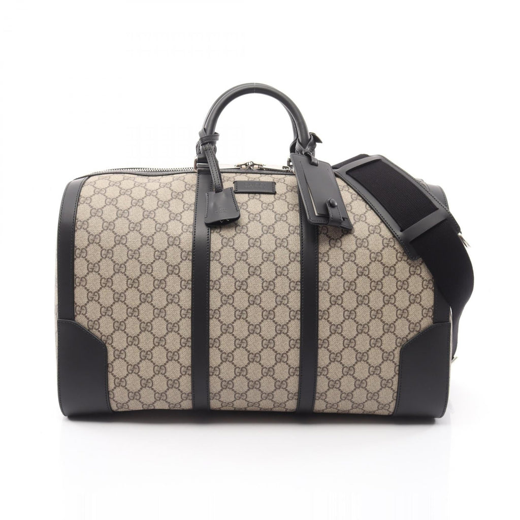 Gucci GG Supreme · Duffel · Canvas & Leather