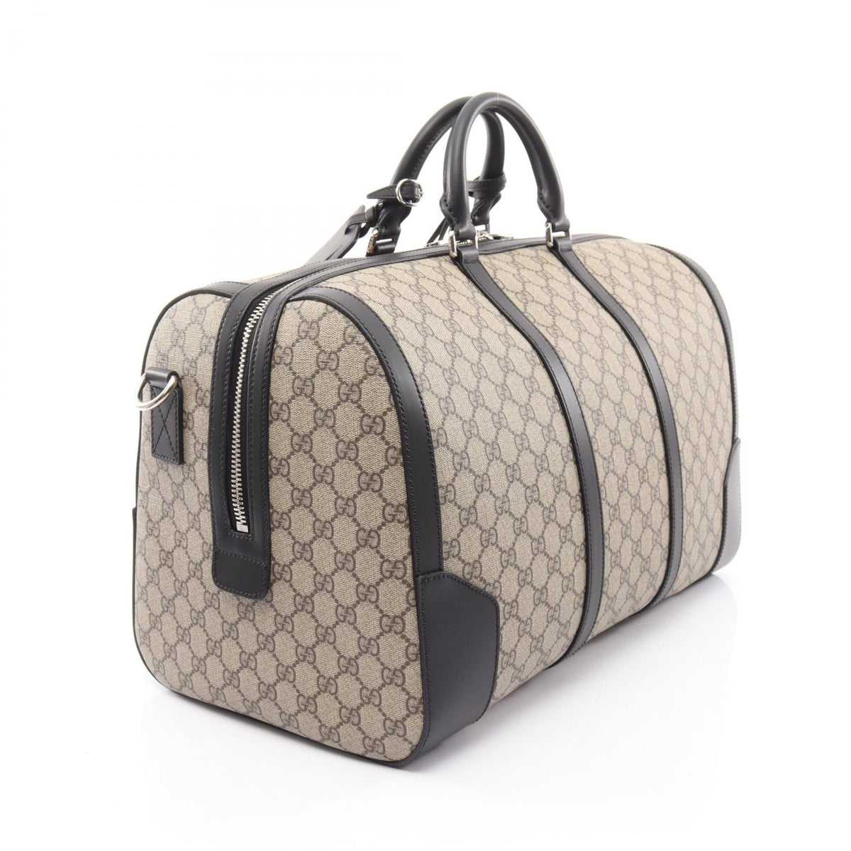 Gucci GG Supreme · Duffel · Canvas & Leather