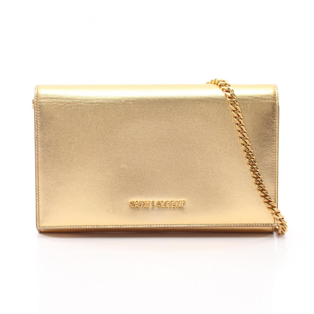 Saint Laurent · Metallic Leather Shoulder Bag