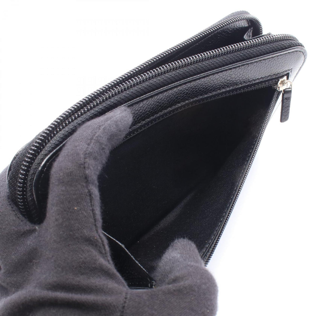 Chanel Coco Mark · Zip Around Wallet