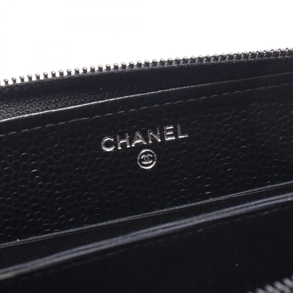Chanel Coco Mark · Zip Around Wallet