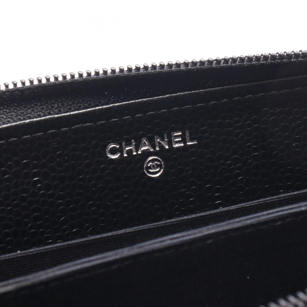 Chanel Coco Mark · Zip Around Wallet