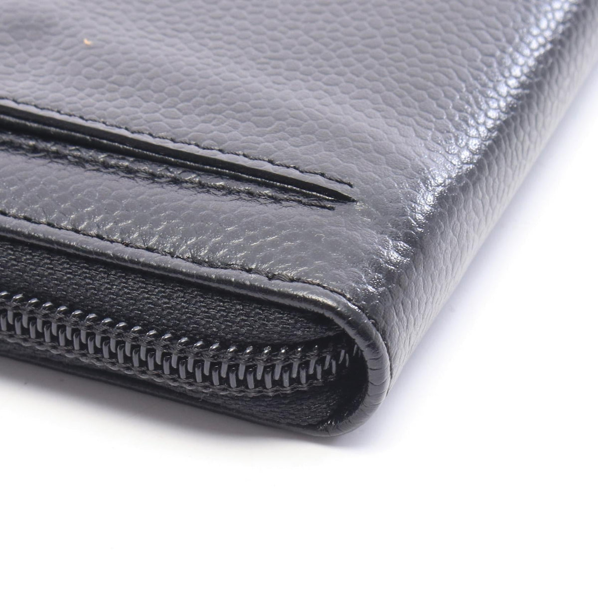 Chanel Coco Mark · Zip Around Wallet