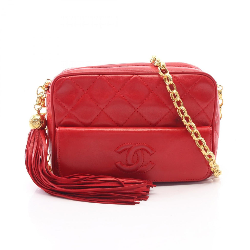 Chanel Matelassé Tassel · Lambskin