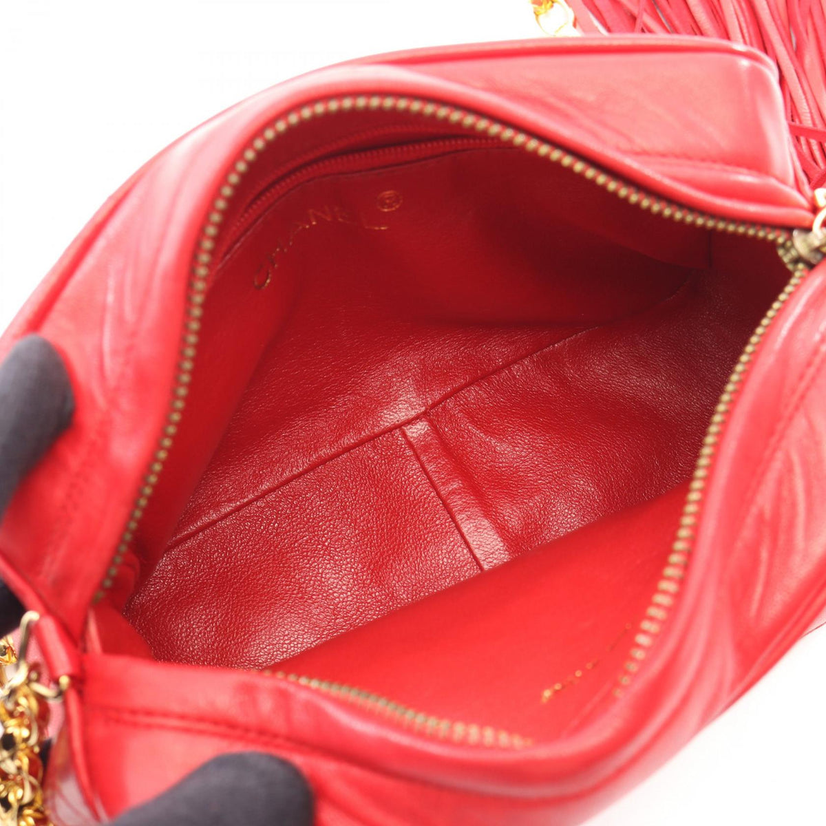 Chanel Matelassé Tassel · Lambskin