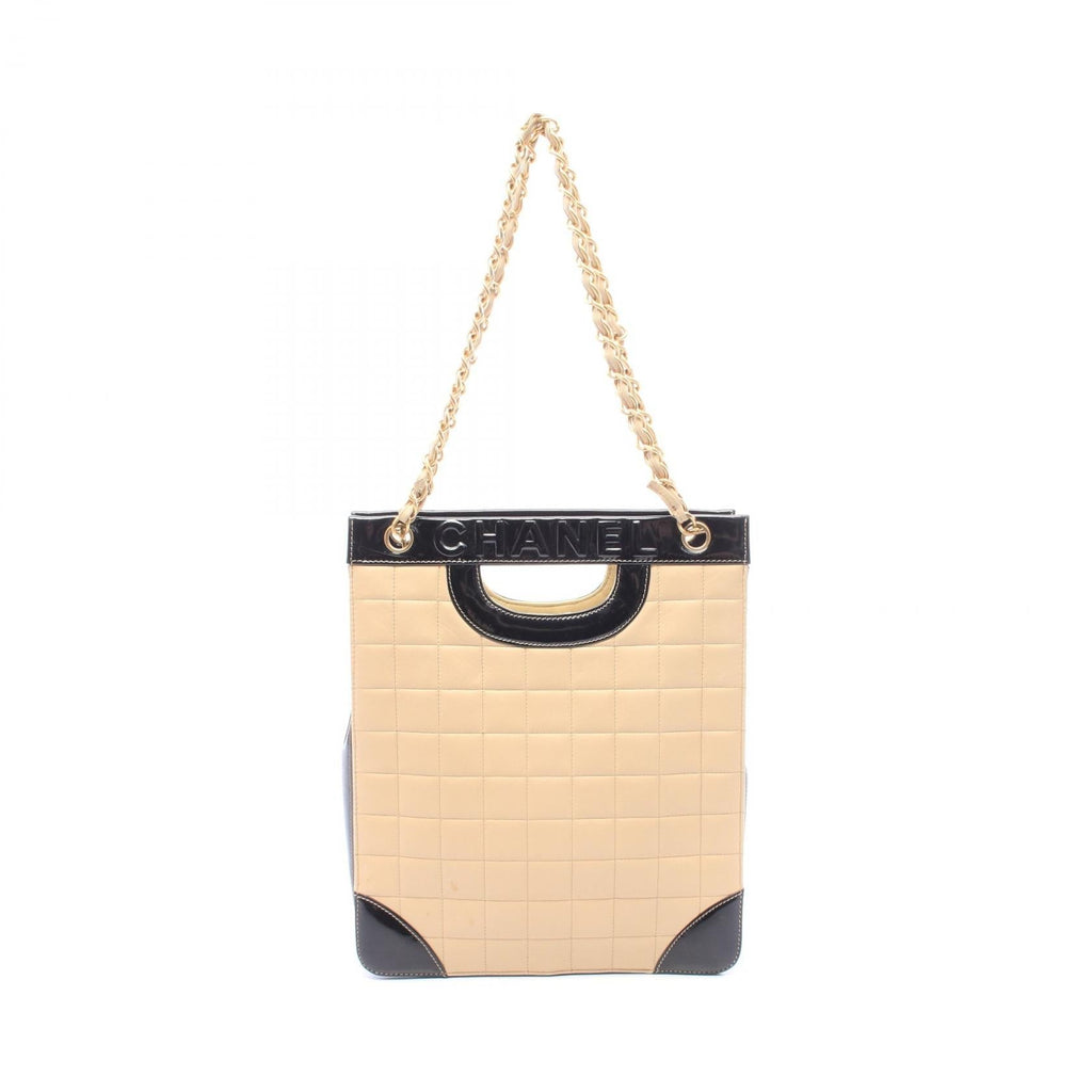 Chanel Chocolate Bar · Patent Leather