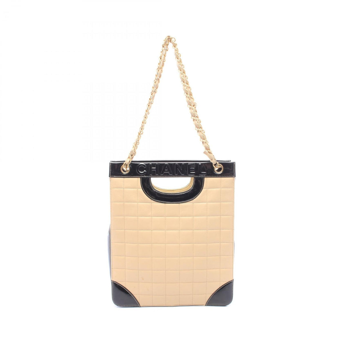 Chanel Chocolate Bar · Patent Leather