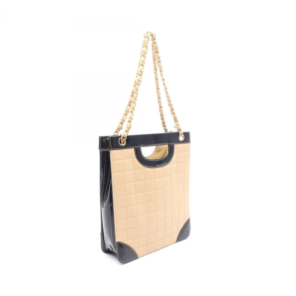Chanel Chocolate Bar · Patent Leather