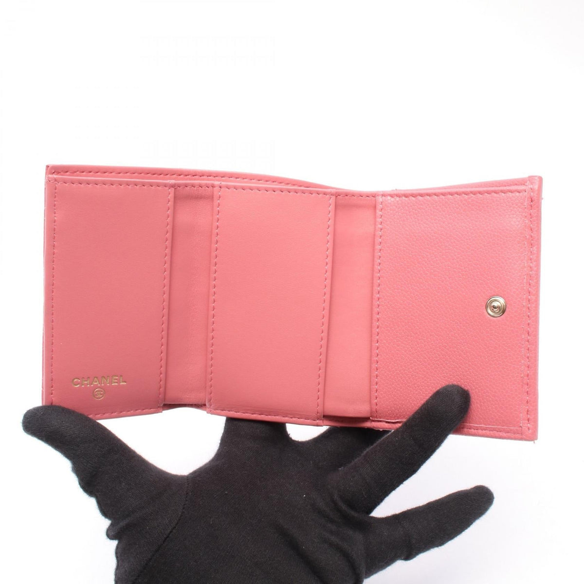 Chanel Boy · Grained Calfskin Wallet