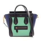 Celine Luggage Nano Shopper · Tricolor