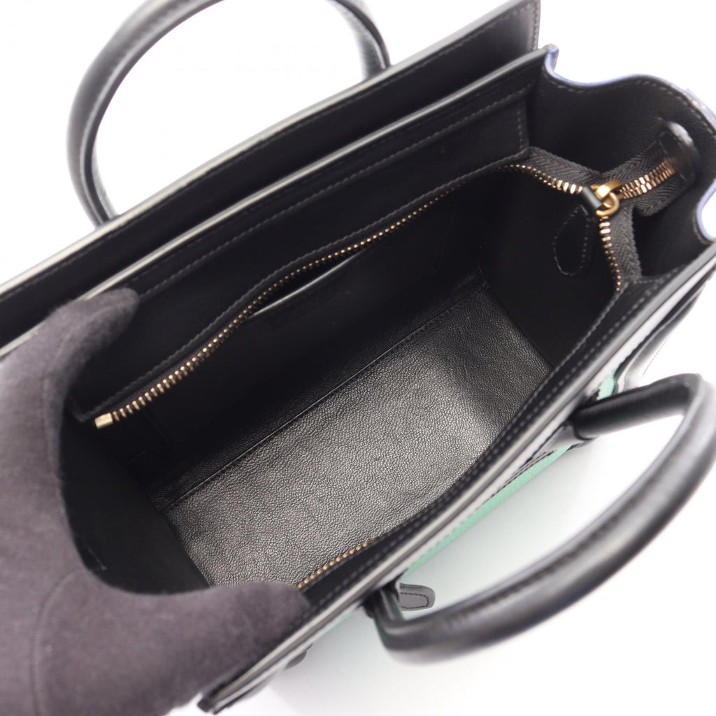 Celine Luggage Nano Shopper · Tricolor