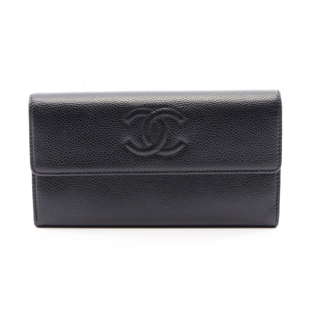 Chanel Coco Mark · Grained Calfskin Wallet