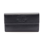 Chanel Coco Mark · Grained Calfskin Wallet