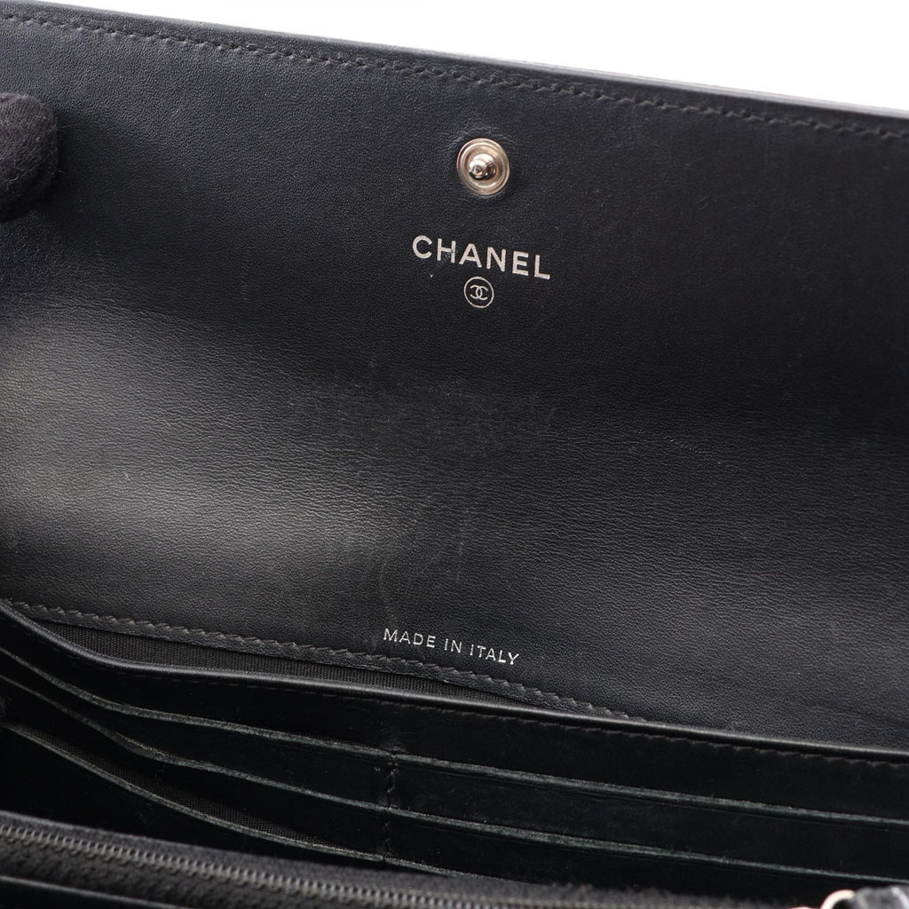 Chanel Coco Mark · Grained Calfskin Wallet