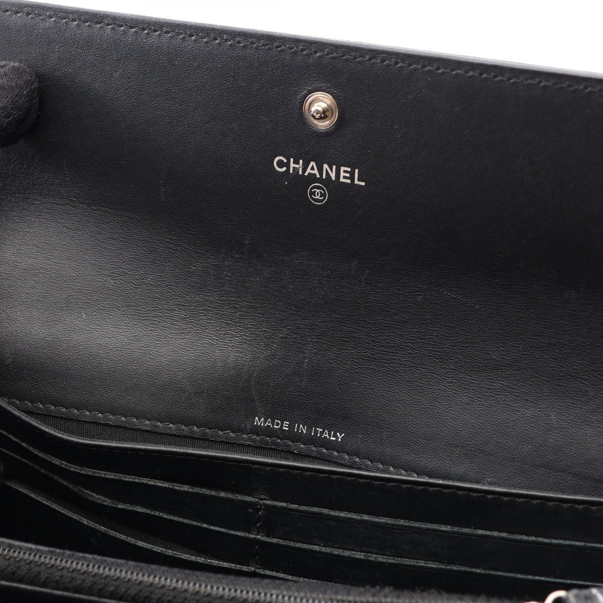 Chanel Coco Mark · Grained Calfskin Wallet