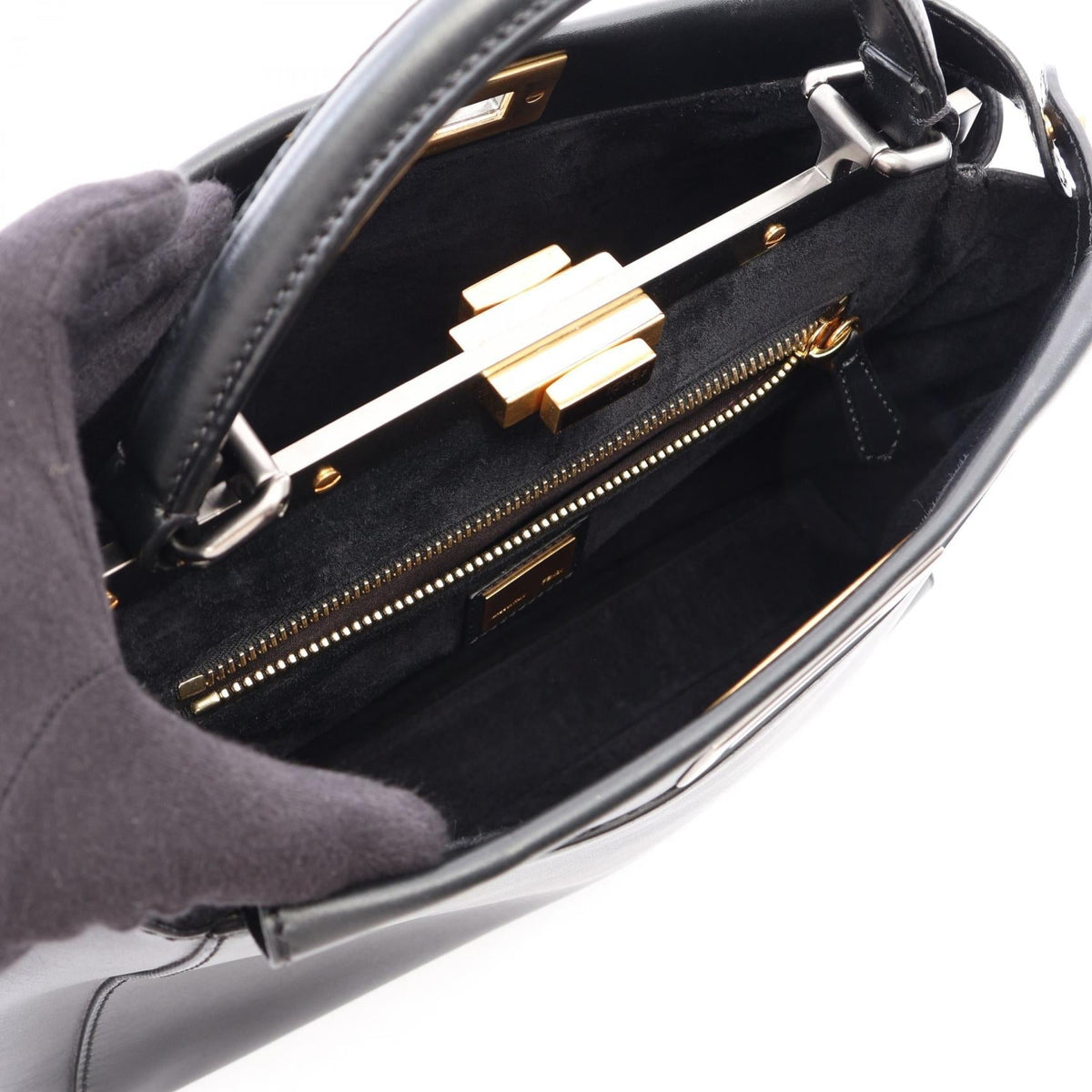 Fendi Peekaboo · Leather