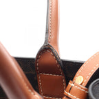 CELINE Vertical Cabas Triomphe · Canvas Leather