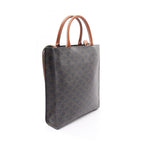 CELINE Vertical Cabas Triomphe · Canvas Leather