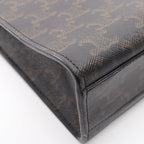 CELINE Vertical Cabas Triomphe · Canvas Leather