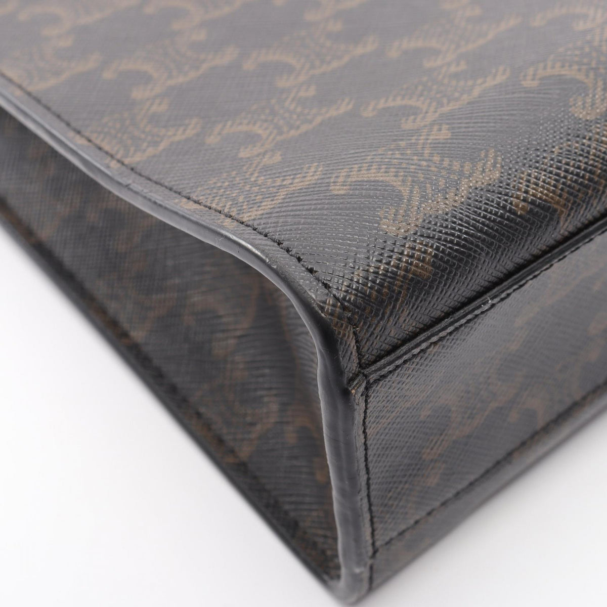 CELINE Vertical Cabas Triomphe · Canvas Leather