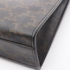 CELINE Vertical Cabas Triomphe · Canvas Leather