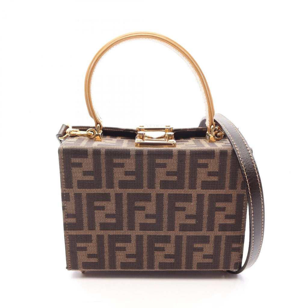 Fendi Zucca · Canvas Handbag