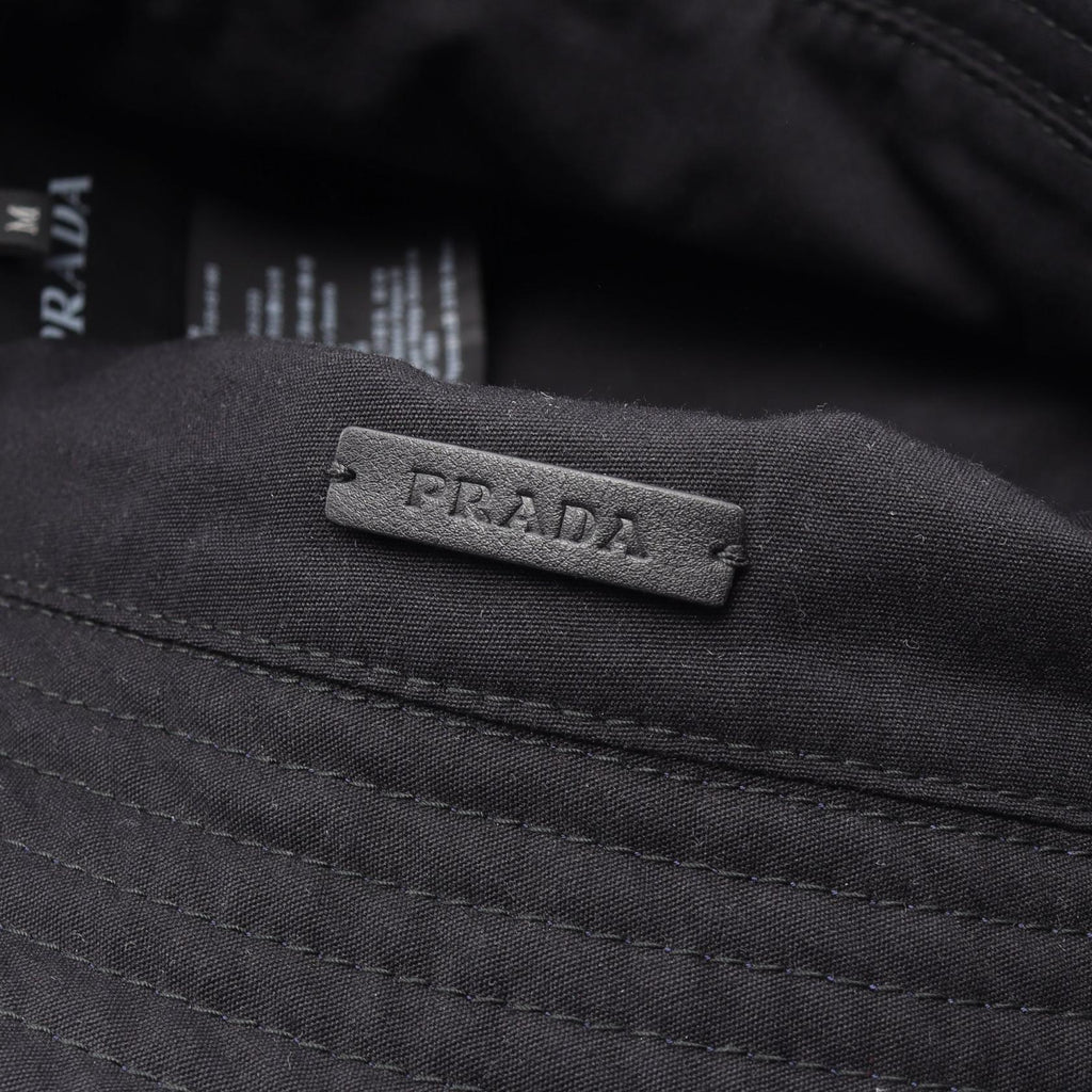 Prada Logo Print Bucket Hat · Cotton