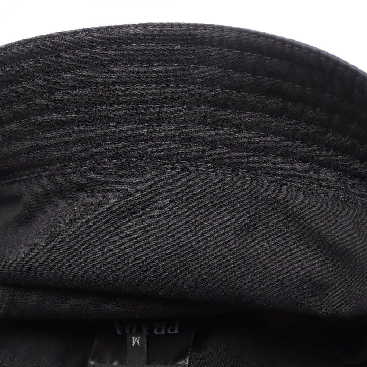 Prada Logo Print Bucket Hat · Cotton