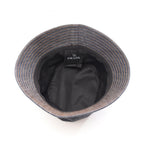 Prada Triangle Logo · Denim Bucket Hat
