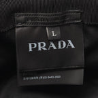 Prada Triangle Logo · Denim Bucket Hat