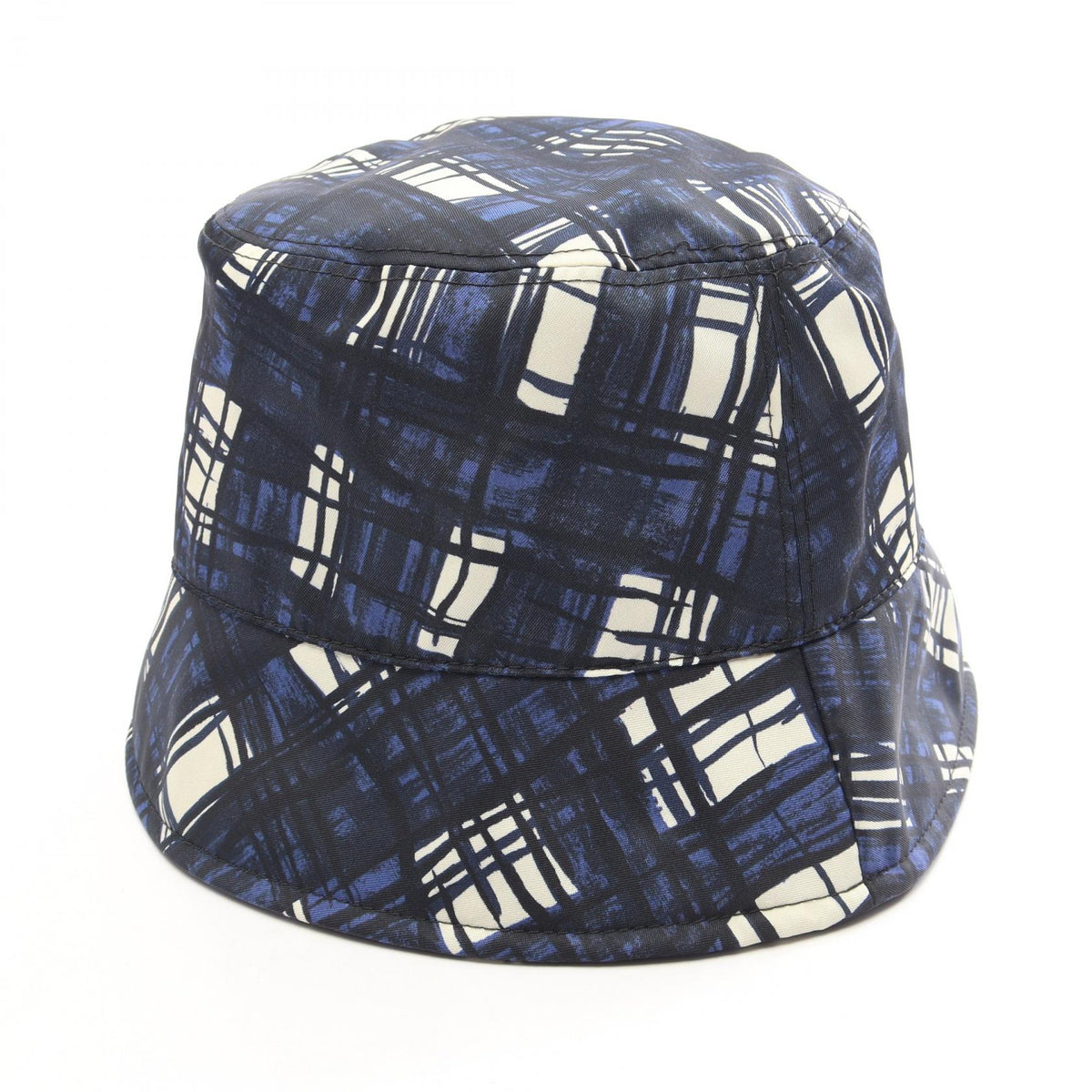 PRADA Re-Nylon · Checkered Bucket Hat