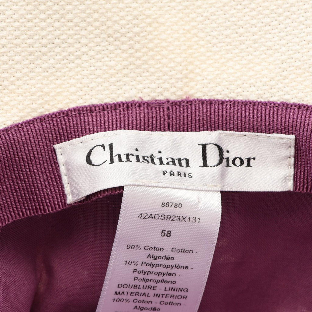 Dior D-Bobby · Embroidered Bucket Hat