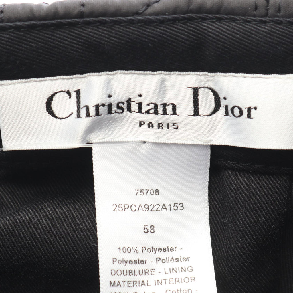 Dior D-Player · Cannage Quilting Cap