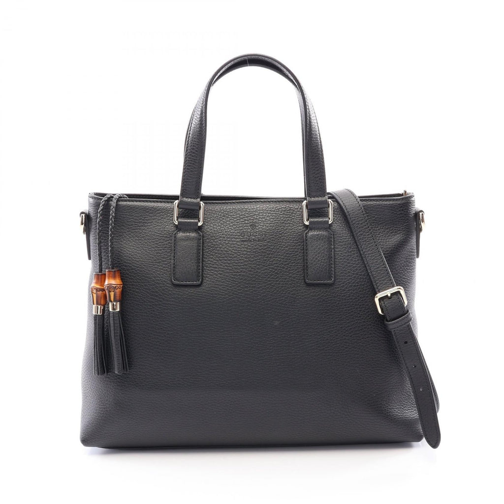 Gucci Bamboo Tassel · Leather Tote