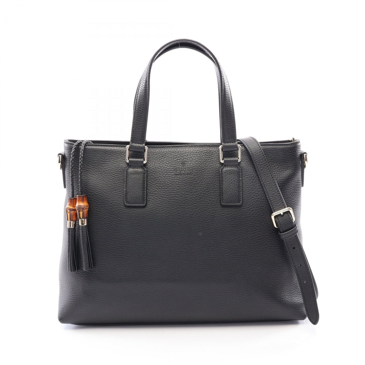 Gucci Bamboo Tassel · Leather Tote