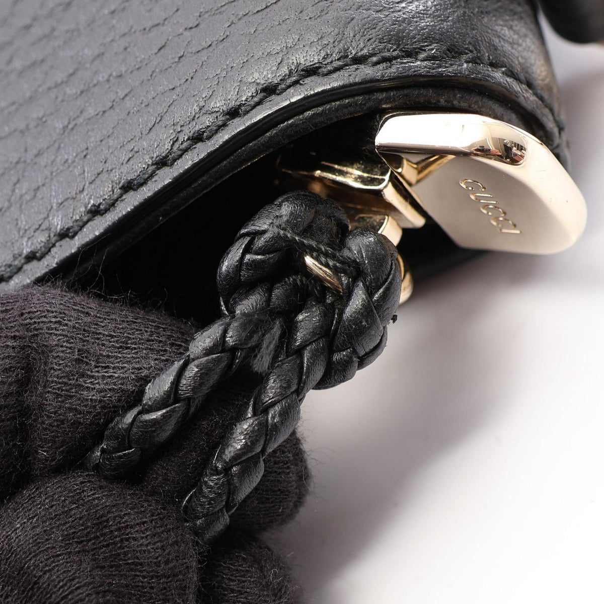 Gucci Bamboo Tassel · Leather Tote