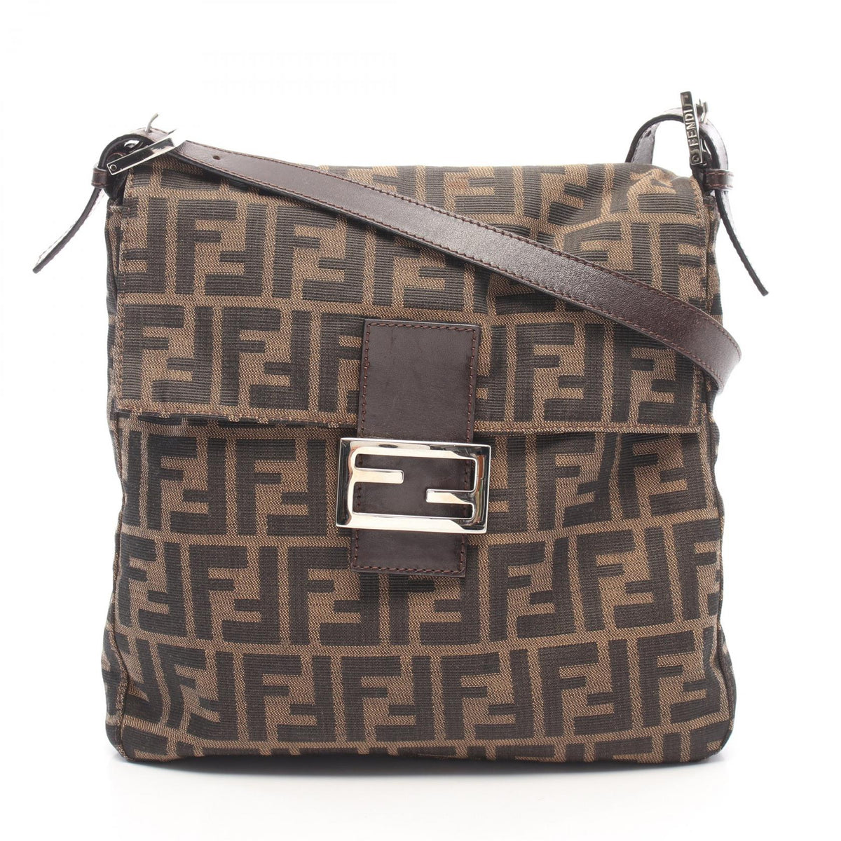 Fendi Zucca · Canvas Leather