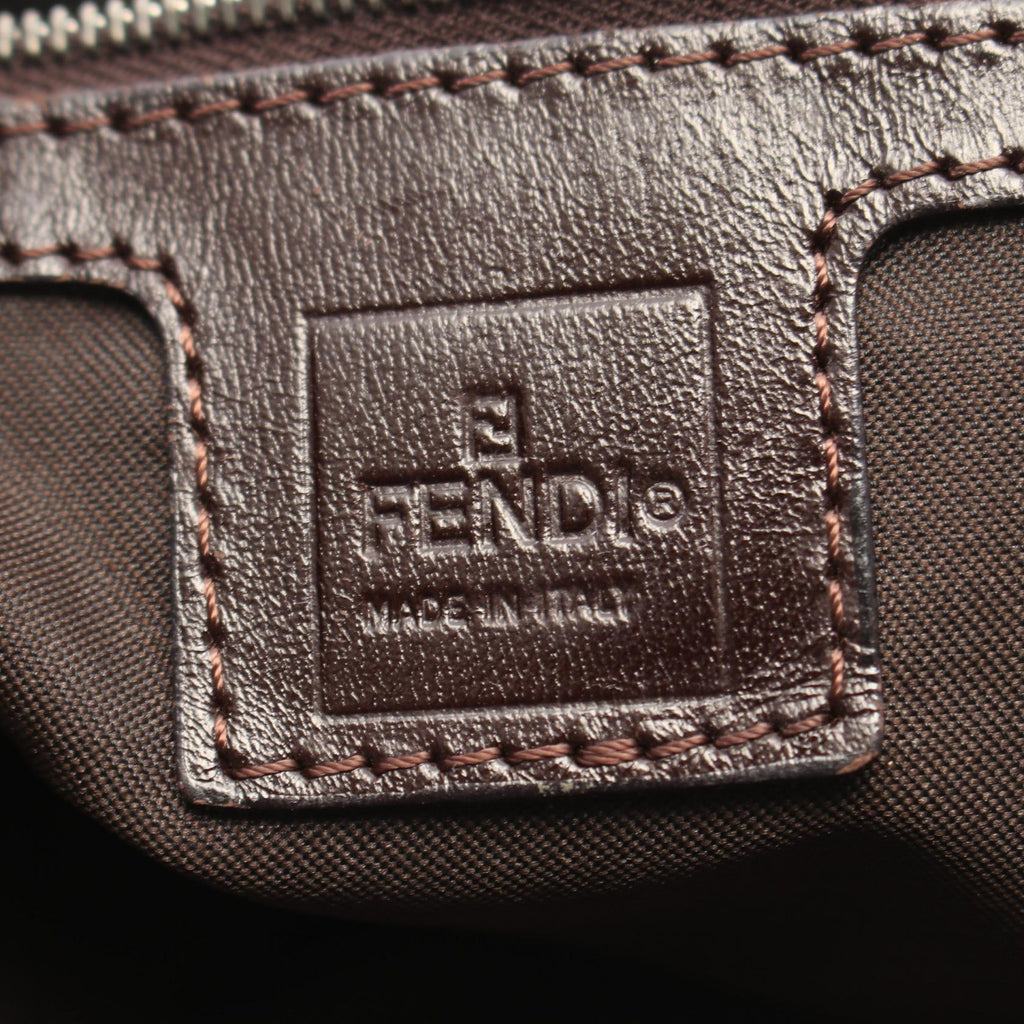 Fendi Zucca · Canvas Leather