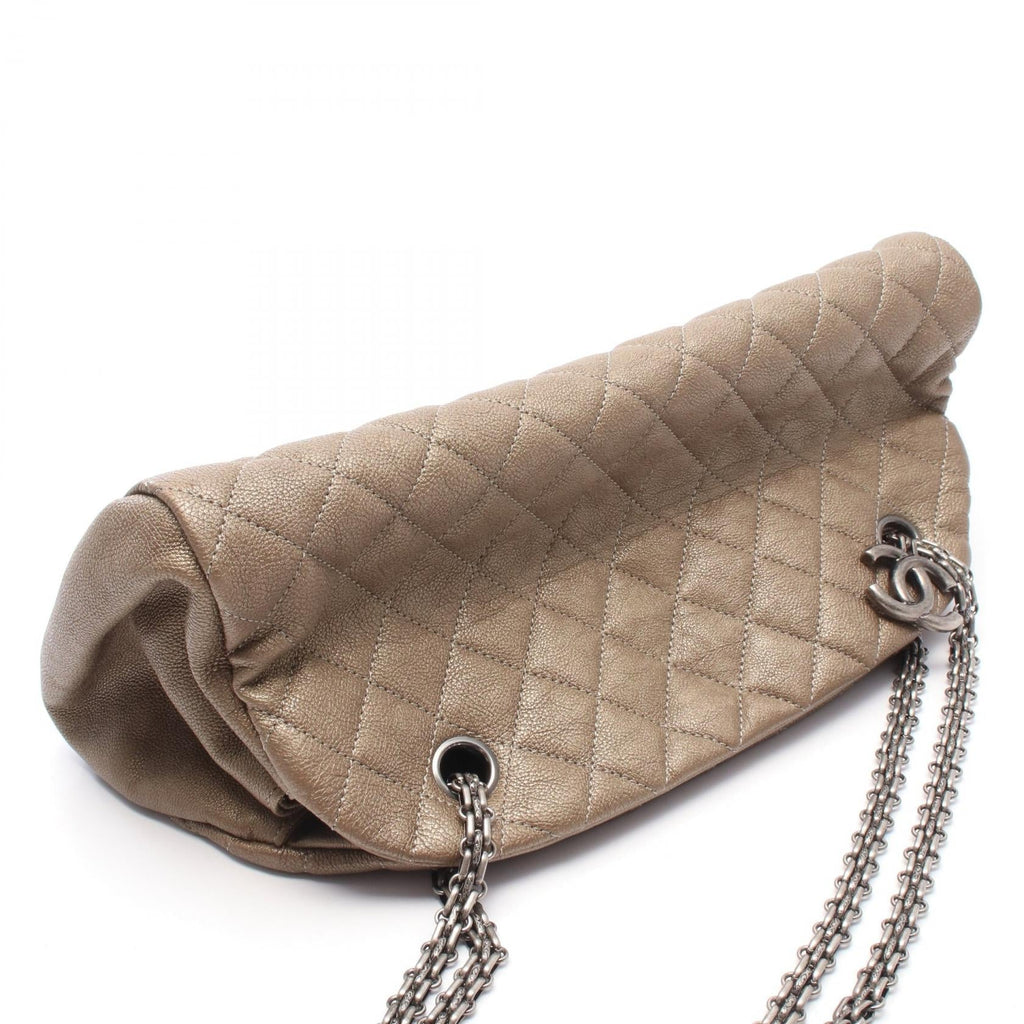 Chanel Matelassé Bowling Bag · Leather