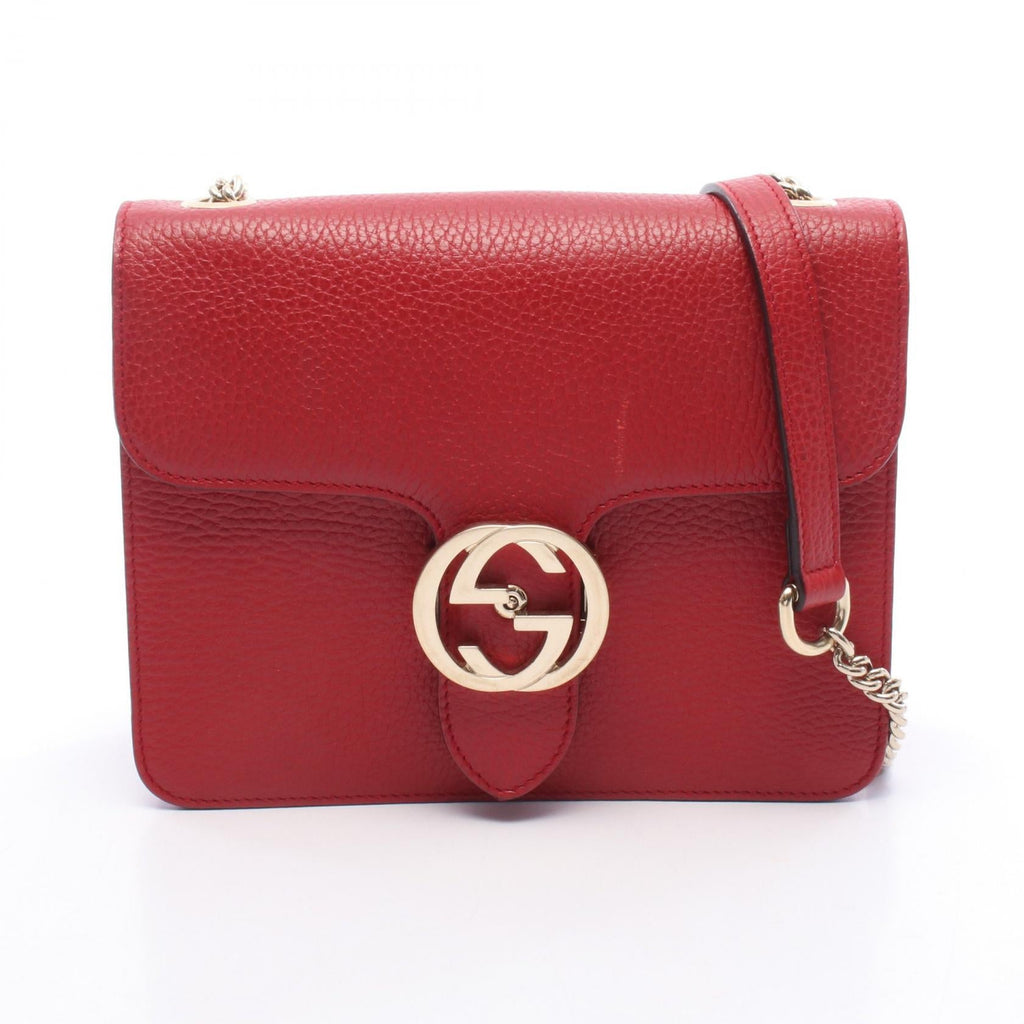 Gucci Interlocking G · Leather